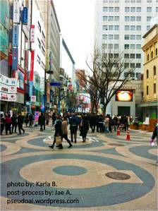 MyeongDong shopping street